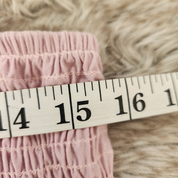 West‎ Kei Smocked Bust Sleeveless Junpsuit In Blush Pink Women's Size Large - Picture 7 of 8